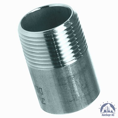 Ниппель нержавеющий Ду 32 1 1/4'' AISI 316L купить в Екатеринбурге